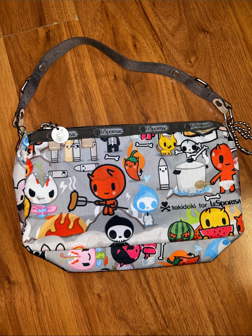 tokidoki x LeSportSac “Inferno” Mini Nylon Bag